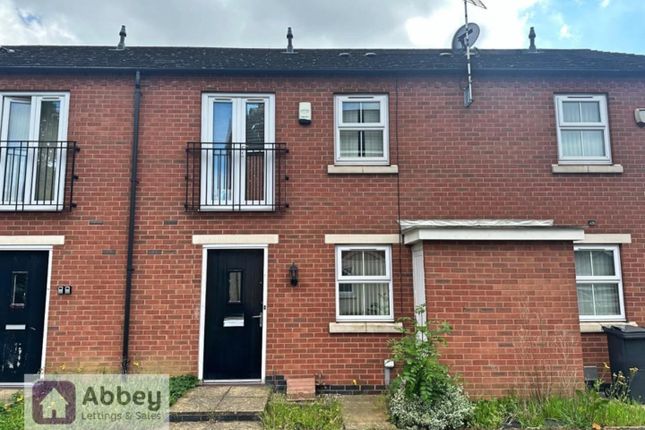 Thumbnail Town house to rent in Danbury Place, Leicester