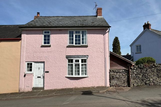 Thumbnail End terrace house for sale in Church Street, Talgarth, Brecon, Powys