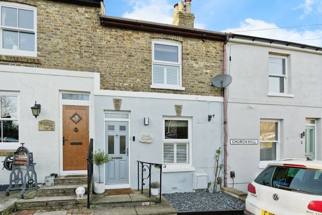 Terraced house for sale in Church Hill, Temple Ewell, Dover, Kent