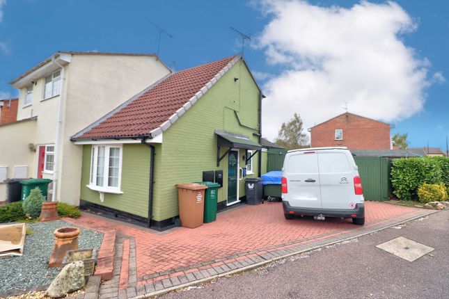 Thumbnail End terrace house for sale in Appletree Road, Hatton, Derby