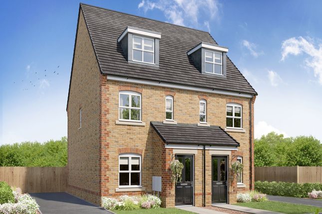 Thumbnail Semi-detached house for sale in "The Saunton" at High Road, Weston, Spalding