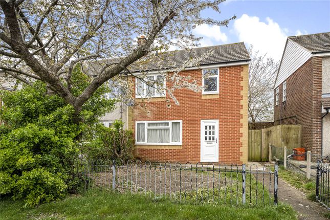 Thumbnail Semi-detached house for sale in Welcombe Avenue, Park North, Swindon