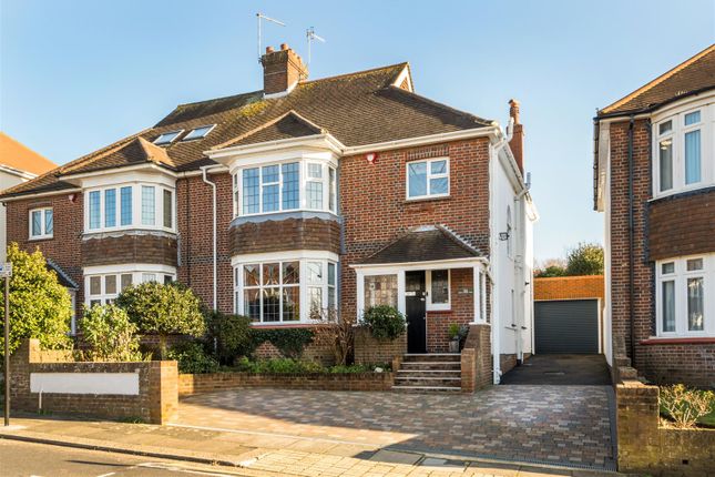 Thumbnail Semi-detached house for sale in Hove Park Way, Hove