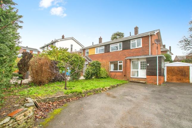 Semi-detached house for sale in Meadow Court Close, Moordown, Bournemouth, Dorset