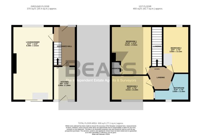 Terraced house for sale in Catherington Way, Havant