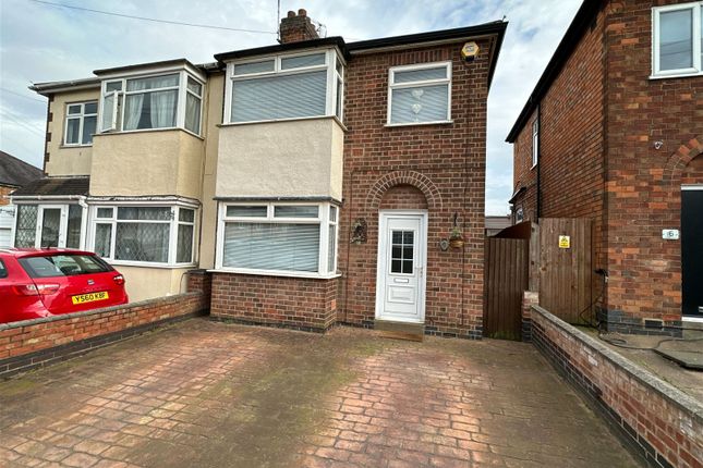 Thumbnail Semi-detached house for sale in Leyland Road, Braunstone, Leicester