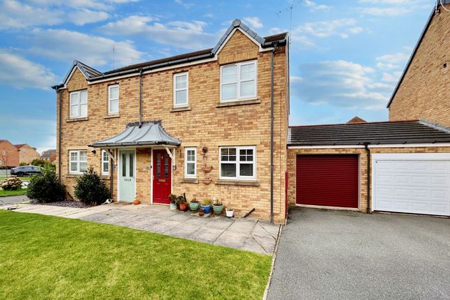 Thumbnail Semi-detached house for sale in Stoneycroft Way, Seaham