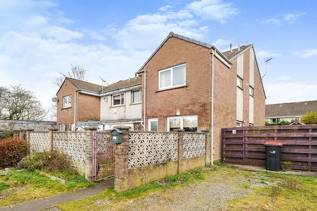Thumbnail End terrace house for sale in Mcgeorge Close, Heathhall, Dumfries, Dumfries And Galloway