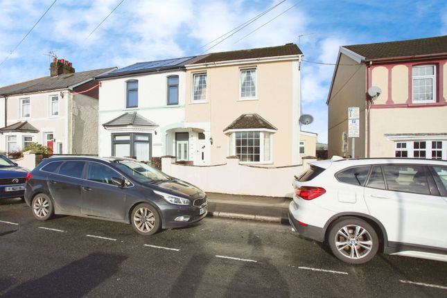 Thumbnail Semi-detached house for sale in Crescent Road, Caerphilly