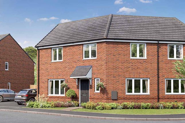 Semi-detached house for sale in "The Wentworth" at Eakring Road, Bilsthorpe, Newark