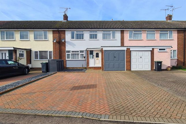 Terraced house for sale in Croasdaile Road, Stansted
