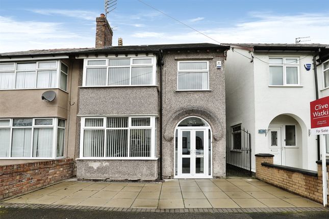 Thumbnail Semi-detached house for sale in Seafield Avenue, Liverpool