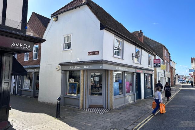 Retail premises to let in Buttermarket, Thame