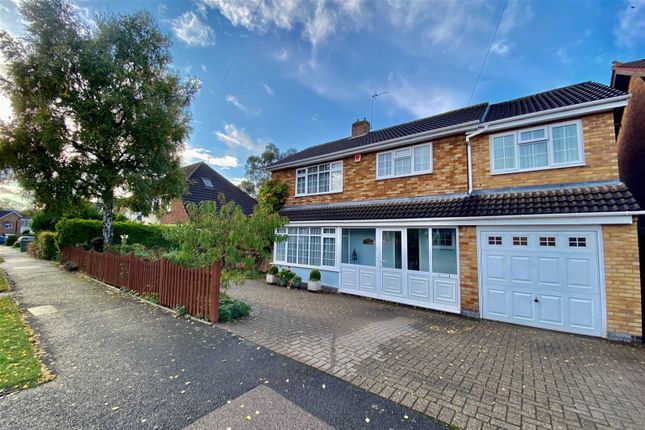 Thumbnail Detached house for sale in Saintbury Road, Glenfield, Leicester