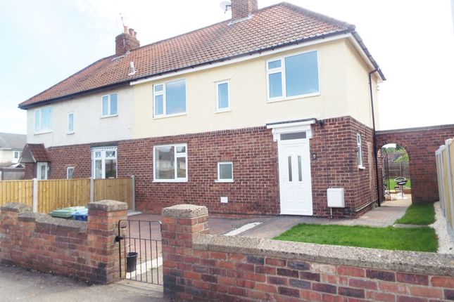 Thumbnail Semi-detached house to rent in Wembley Road, Langold, Worksop