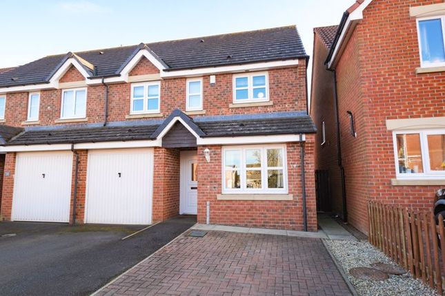Semi-detached house for sale in Ladyburn Way, Hadston, Morpeth