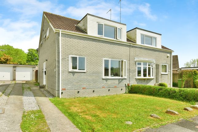 Thumbnail Semi-detached house for sale in Leigh Court, Plymouth