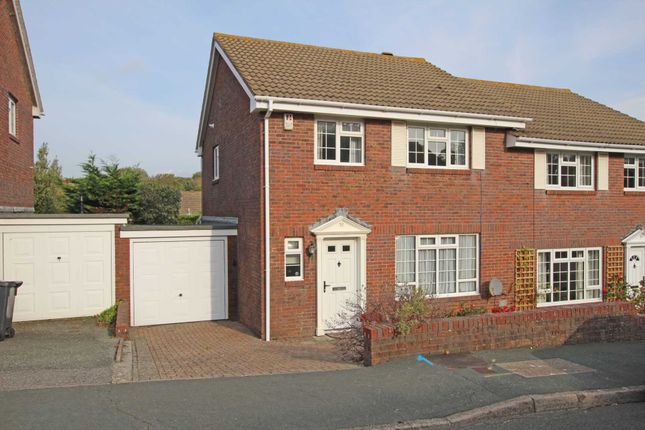 Thumbnail Semi-detached house for sale in Gaudick Close, Eastbourne
