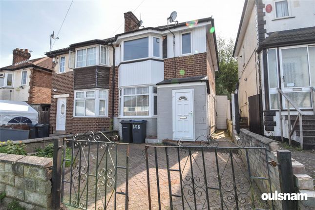 Thumbnail Semi-detached house to rent in Thurlestone Road, Birmingham, West Midlands