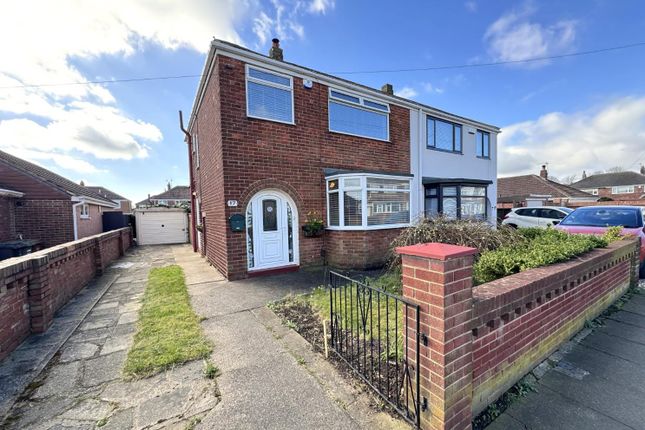 Thumbnail Semi-detached house for sale in Tynebrooke Avenue, Brooke Estate, Hartlepool