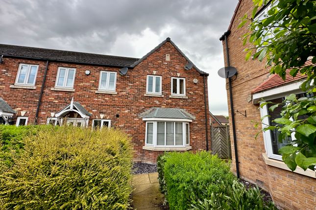 Thumbnail End terrace house for sale in Mallard Chase, Hatfield, Doncaster