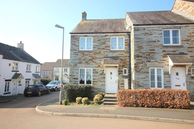 Thumbnail End terrace house to rent in Grassmere Way, Pillmere, Saltash