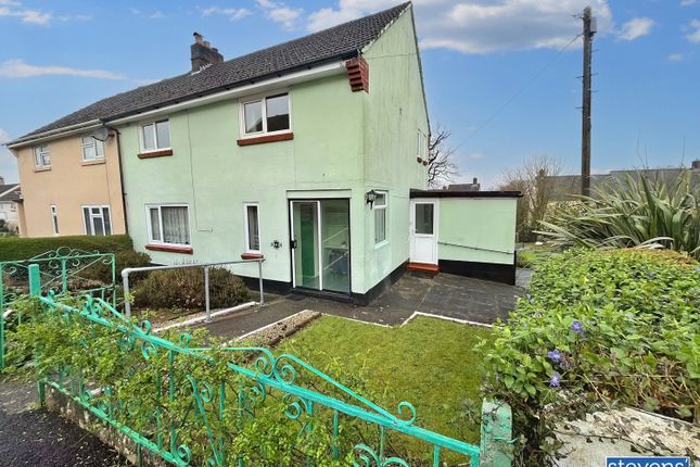 Semi-detached house for sale in Claremont Place, Hatherleigh, Okehampton, Devon