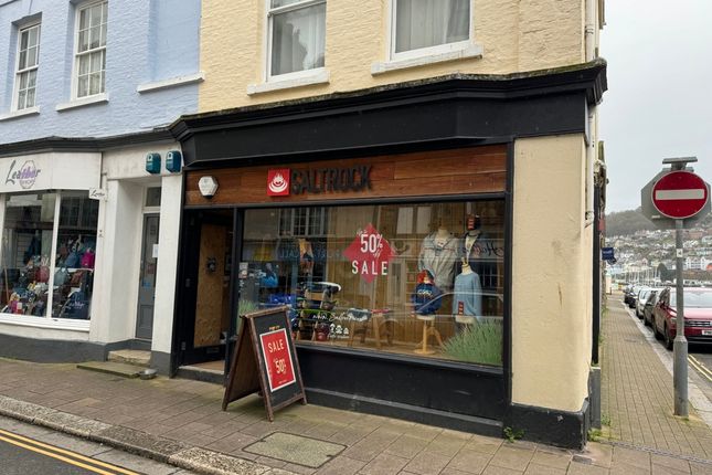 Retail premises to let in 16 Fairfax Place, Dartmouth, Devon