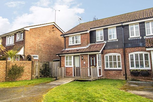 Thumbnail Semi-detached house for sale in Nyes Close, Henfield
