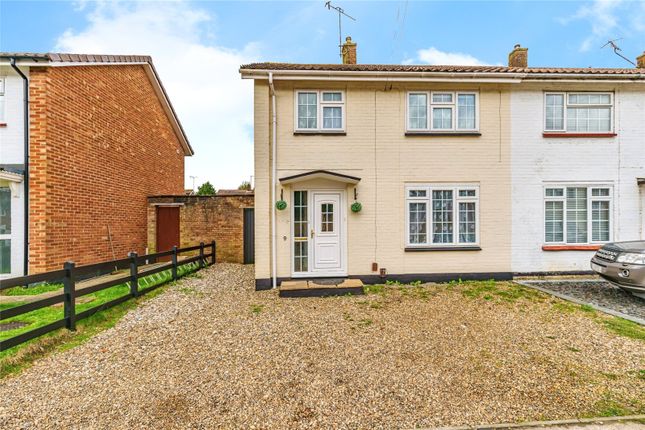 Thumbnail End terrace house for sale in Lavington Close, Crawley, West Sussex