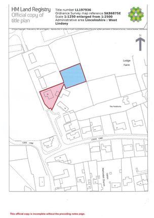 Detached bungalow for sale in Lodge Lane, Upton, Gainsborough