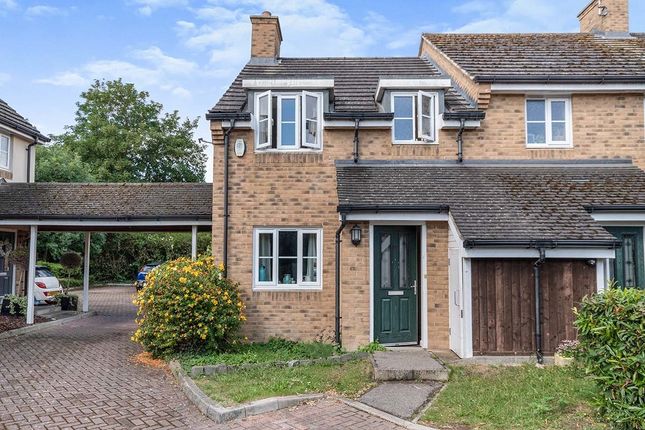 Thumbnail End terrace house for sale in Leiston Close, Bedford, Bedfordshire