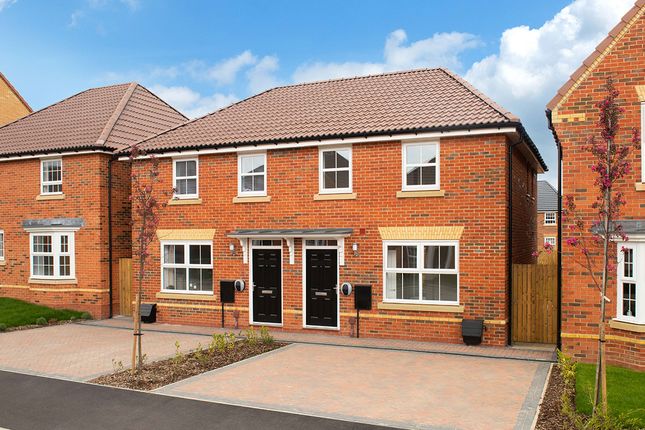 Thumbnail Semi-detached house for sale in "Archford" at Harlequin Drive, Worksop