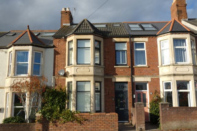 Terraced house for sale in Plassey Square, Penarth CF64
