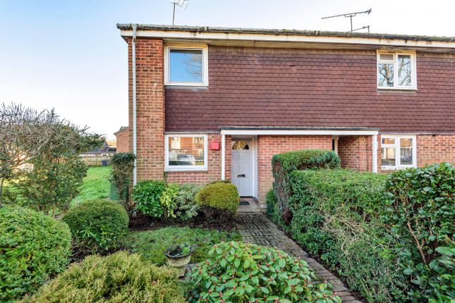 Thumbnail End terrace house to rent in Ridsdale Road, Woking