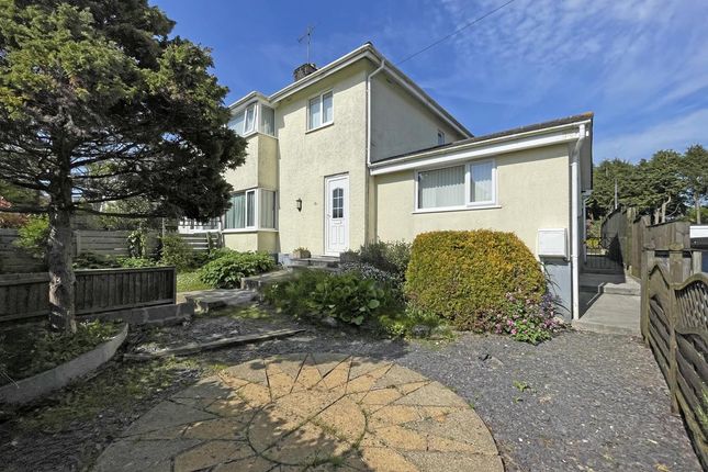 Thumbnail Semi-detached house for sale in Goosewell Road, Plymstock, Plymouth