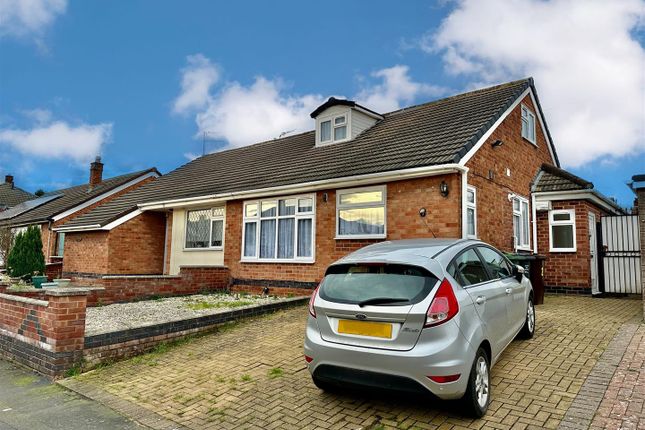 Thumbnail Semi-detached bungalow for sale in Dovedale Road, Thurmaston, Leicester