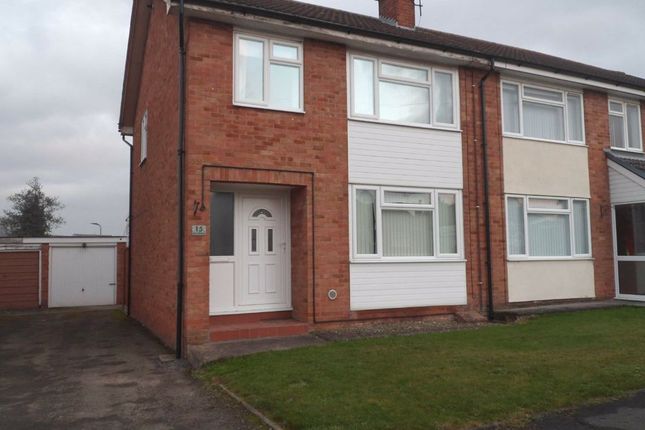 Thumbnail Semi-detached house to rent in Birch Hill View, Clehonger, Hereford