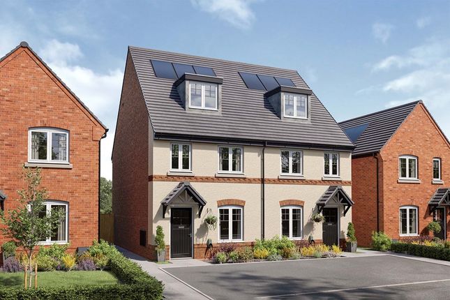 Semi-detached house for sale in "The Braxton - Plot 18" at Millbrook Place, David Whitby Way, Crewe