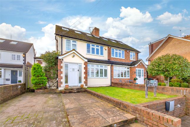 Semi-detached house for sale in Hilfield Lane, Aldenham, Watford, Hertfordshire WD25