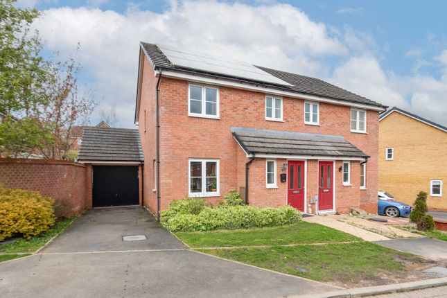 Thumbnail Semi-detached house for sale in Fairweather Close, Redditch, Worcestershire