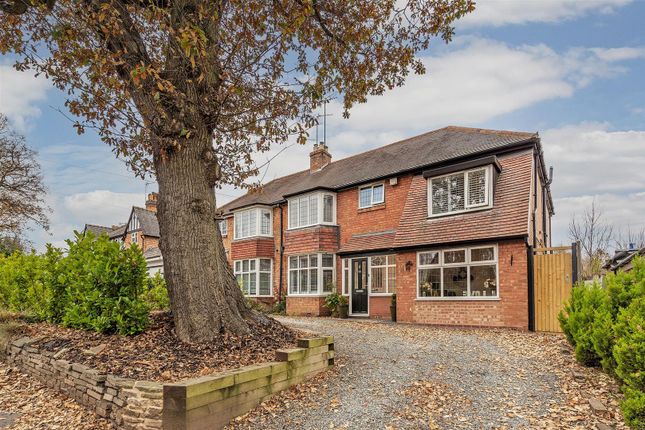 Thumbnail Semi-detached house for sale in Church Hill Road, Solihull