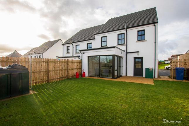 Semi-detached house for sale in House Type H, Cumber View, Claudy