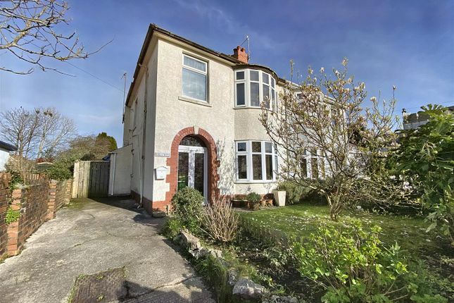 Semi-detached house for sale in Serpentine Road, Tenby