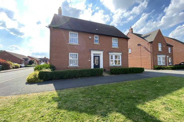Thumbnail Detached house for sale in Wright Close, Whetstone, Leicester