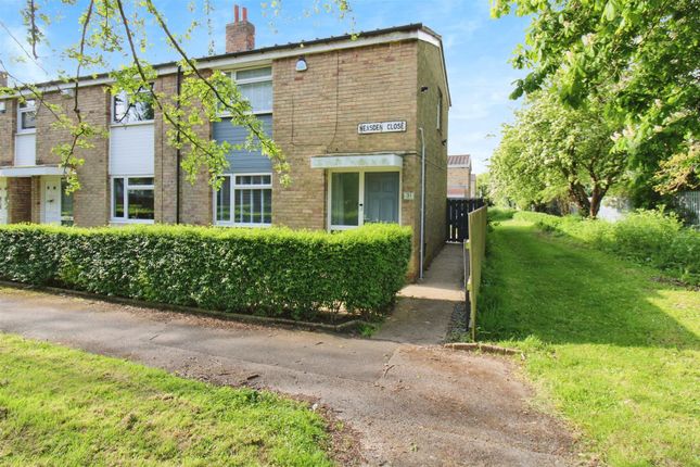 Thumbnail End terrace house for sale in Neasden Close, Hull