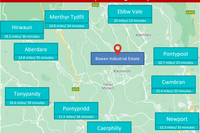 Thumbnail Office to let in Bowen Industrial Estate, Aberbargoed