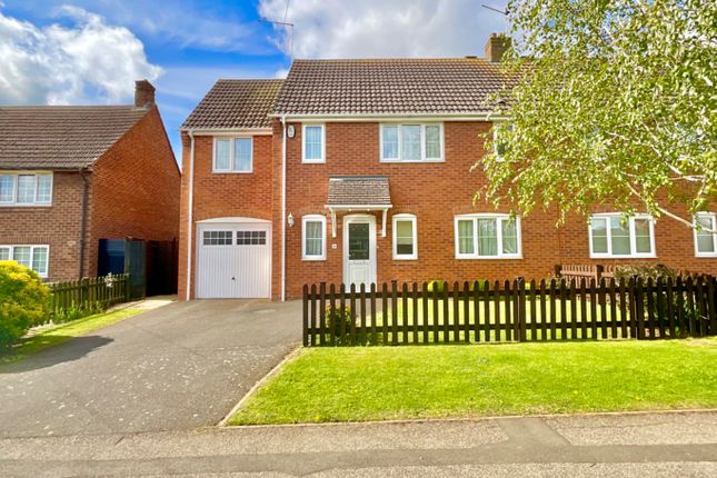 Thumbnail Semi-detached house for sale in Hillside Road, Nether Heyford