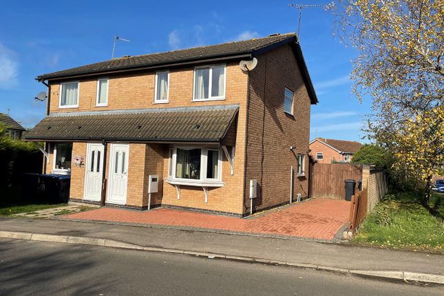 Thumbnail Semi-detached house for sale in Devitt Way, Broughton Astley, Leicester