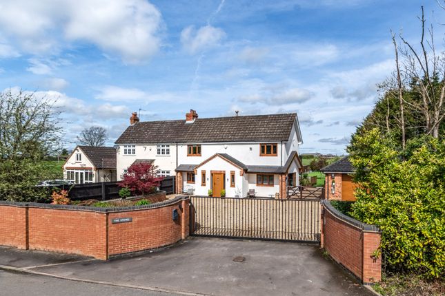 Semi-detached house for sale in Wapping Lane, Beoley, Redditch, Worcestershire